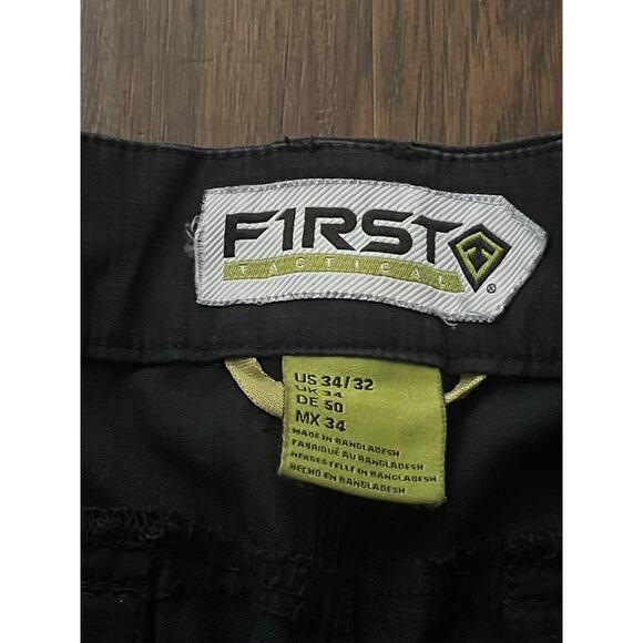 First Tactical mens 34x32 black jeans - Picture 3 of 6